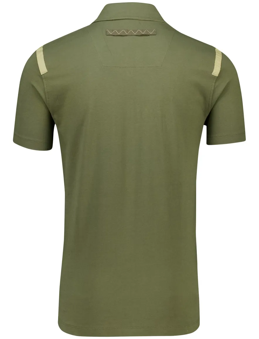 Aeronautica Militare polo groen opdruk