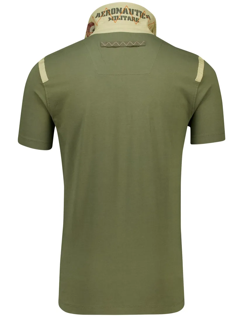 Aeronautica Militare polo groen opdruk