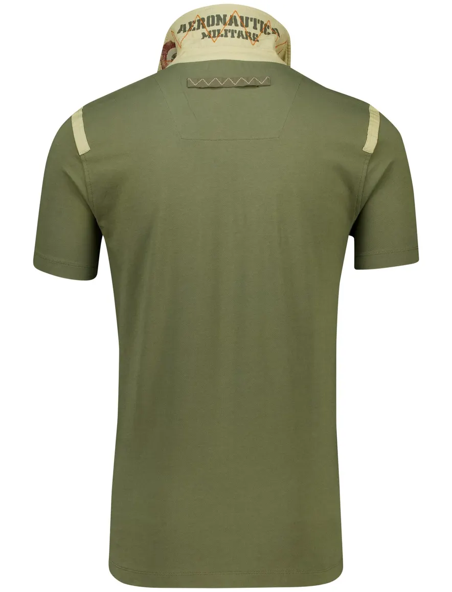 Aeronautica Militare polo groen opdruk