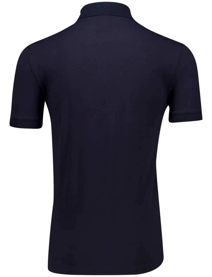Aeronautica Militare polo donkerblauw effen