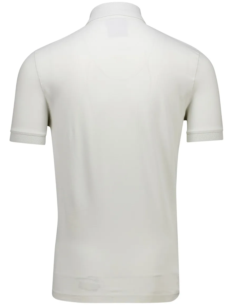 Aeronautica Militare polo wit korte mouw