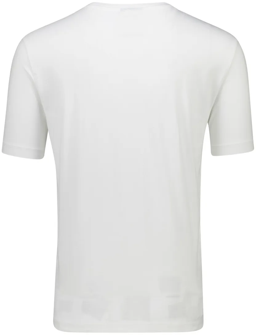 Aeronautica Militare T-shirt wit effen ronde hals