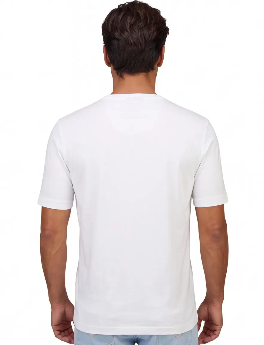 Aeronautica Militare T-shirt wit effen