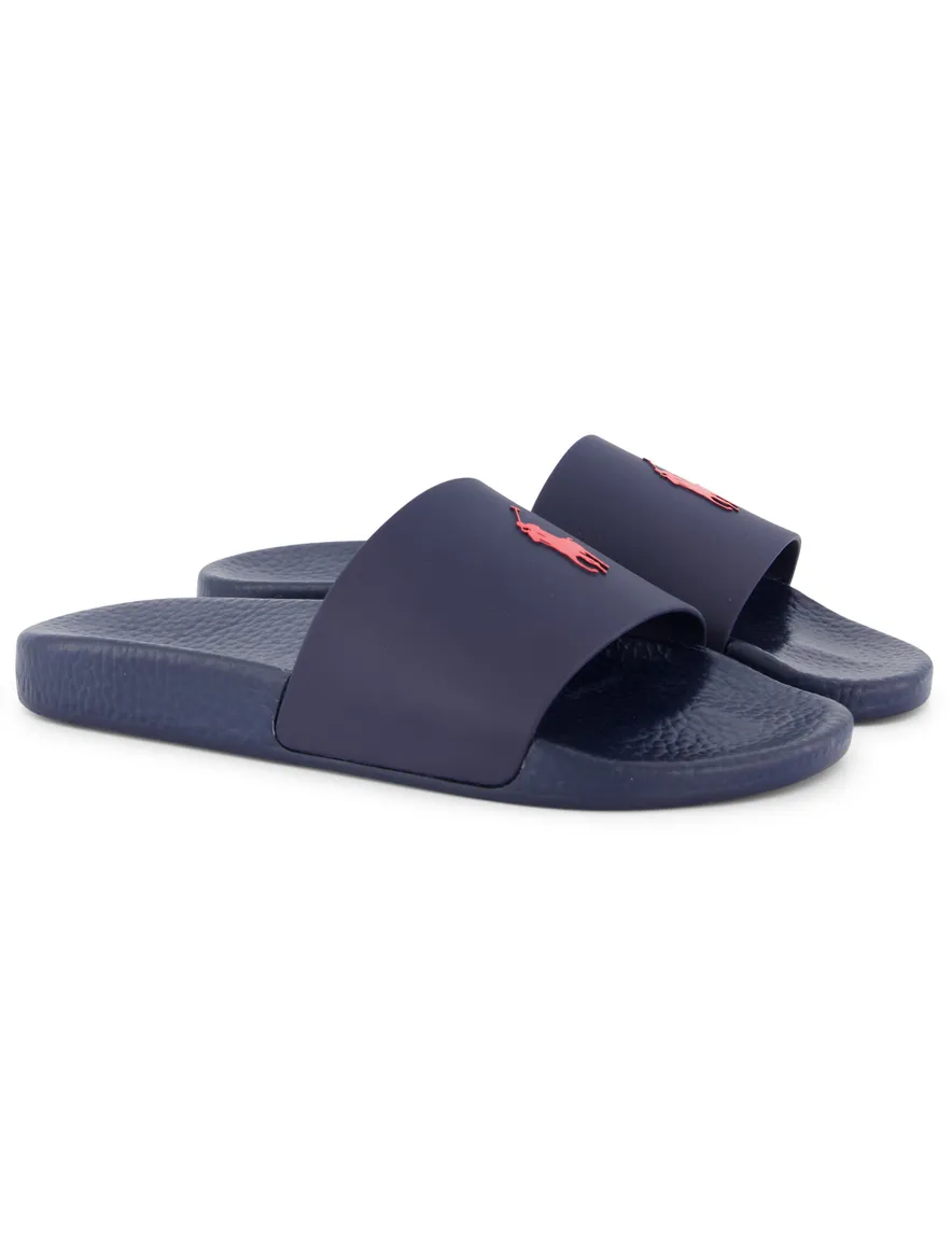 Polo Ralph Lauren slippers donkerblauw