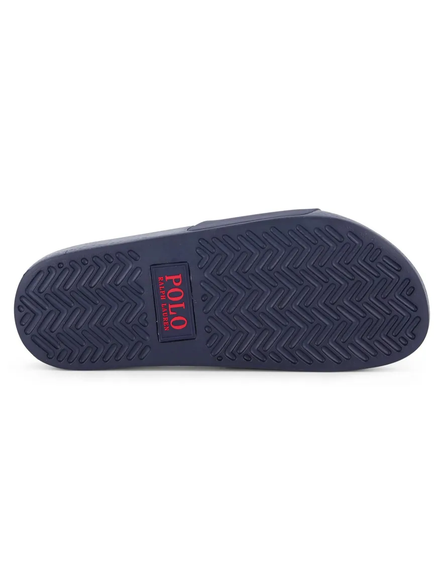 Polo Ralph Lauren slippers donkerblauw