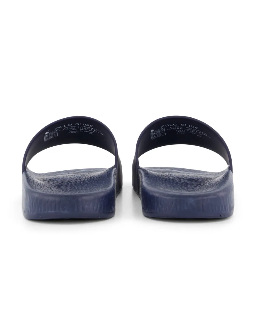 Polo Ralph Lauren slippers donkerblauw
