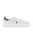 Polo Ralph Lauren sneakers wit met donkerblauw laag