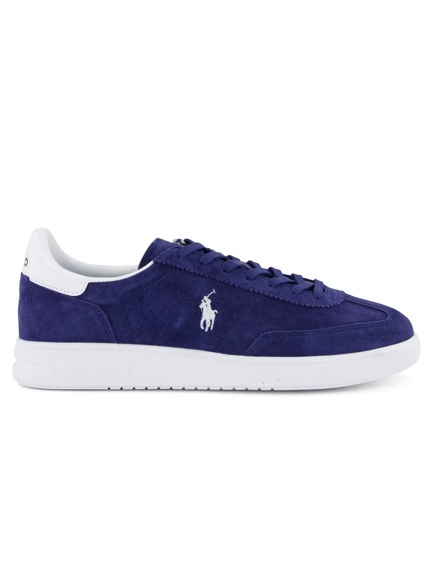 Polo Ralph Lauren sneakers donkerblauw met wit