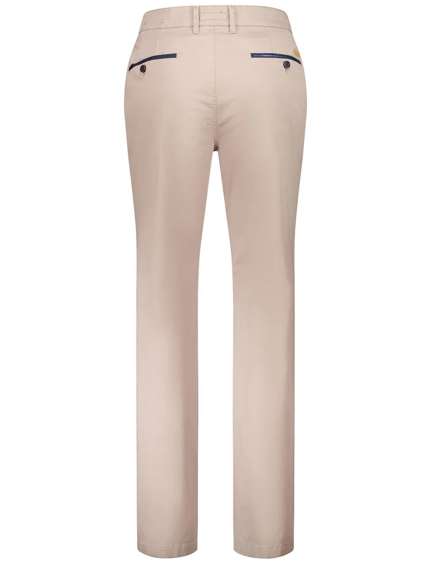 katoenen broek beige Gardeur Benny