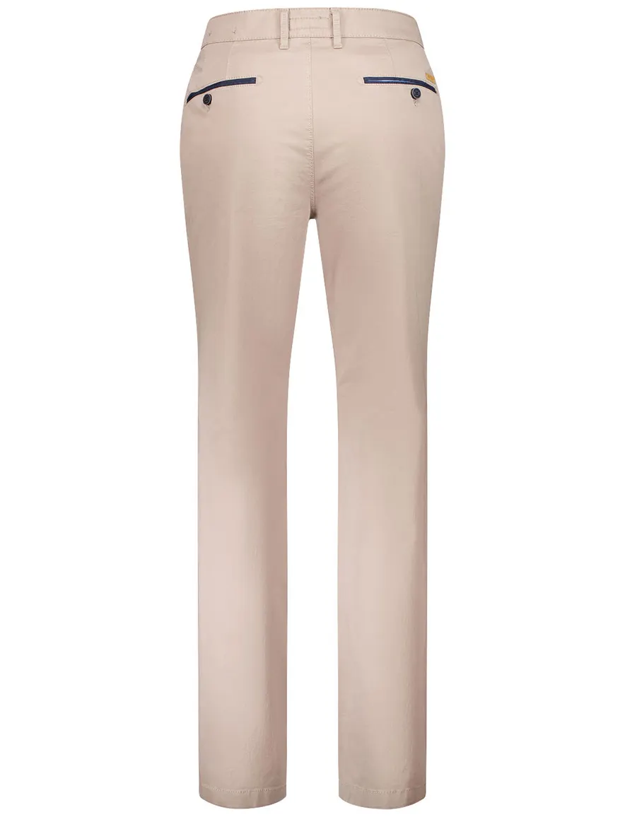 katoenen broek beige Gardeur Benny