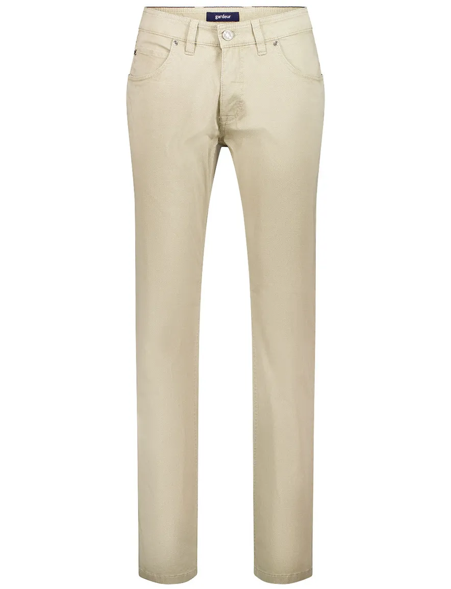 jeans beige Gardeur Bill