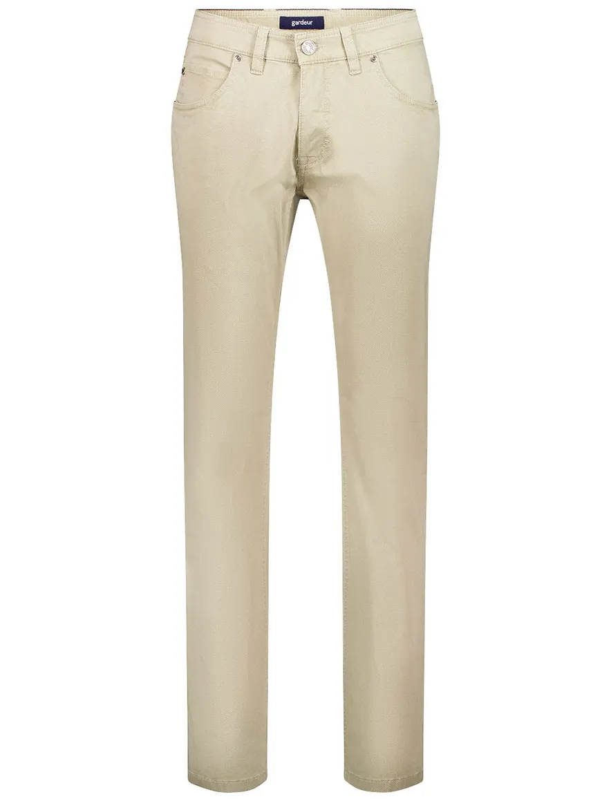 jeans beige Gardeur Bill