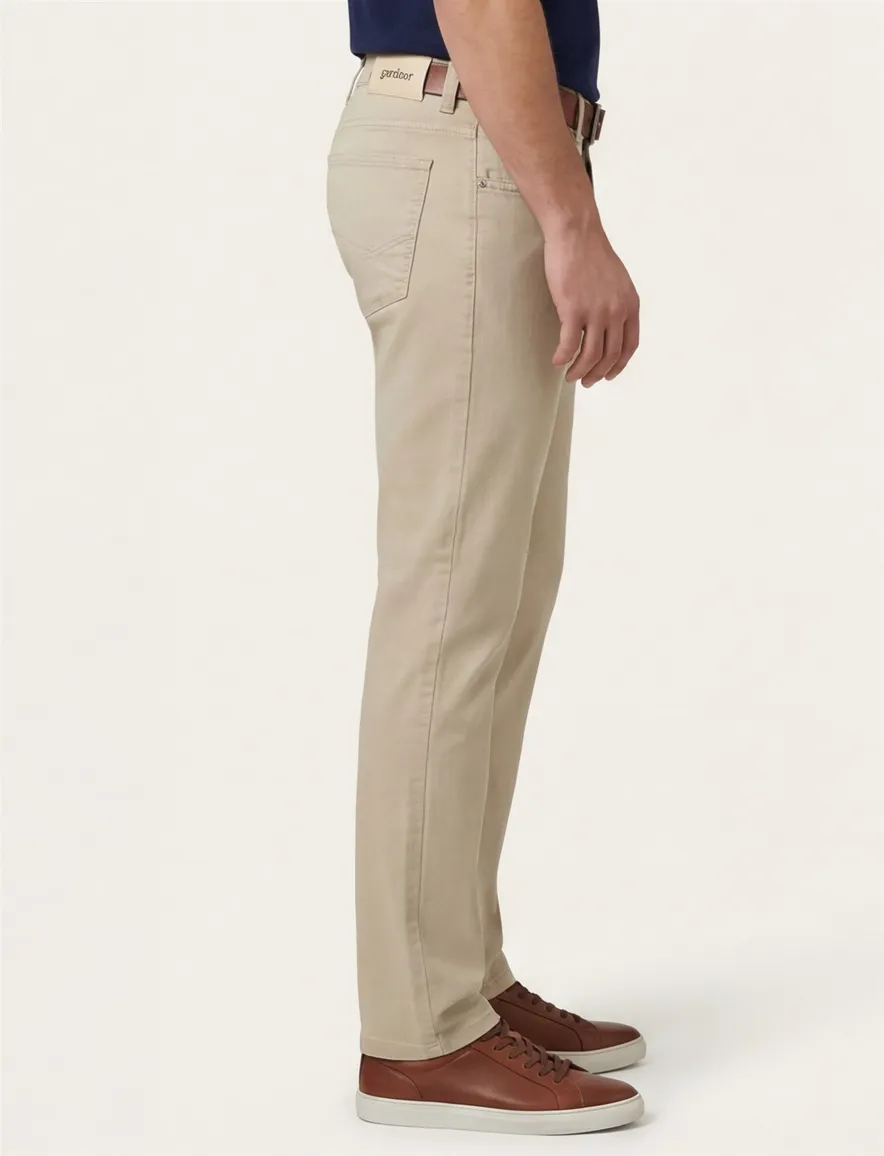jeans beige Gardeur Bill
