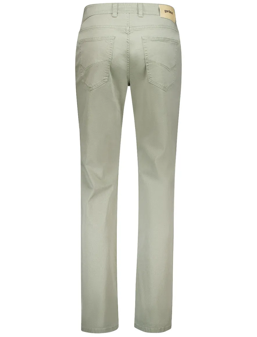 Gardeur Bill jeans lichtgroen katoen