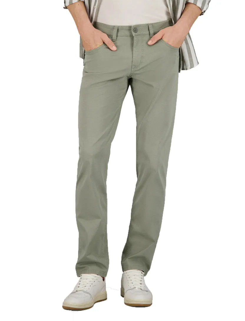 jeans Gardeur Bill groen normale fit