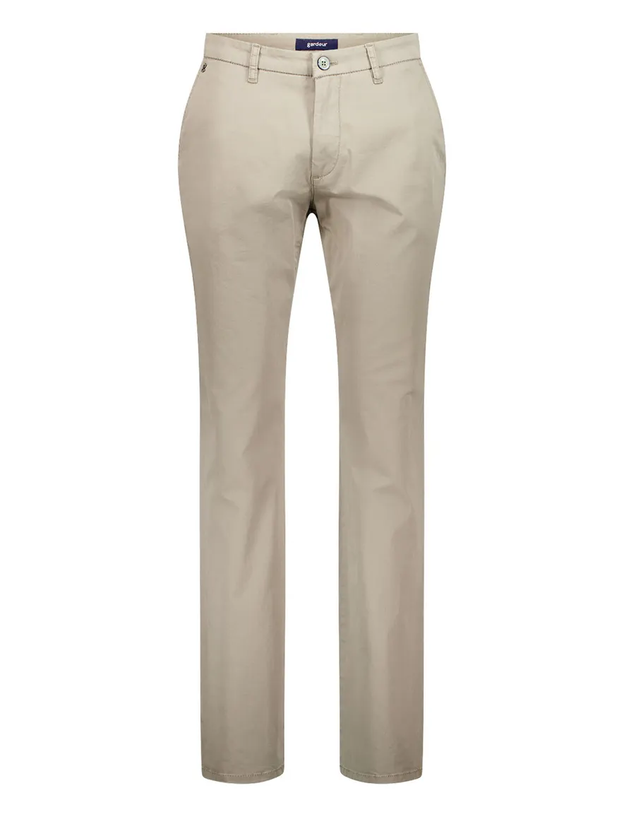 Gardeur katoenen broek beige