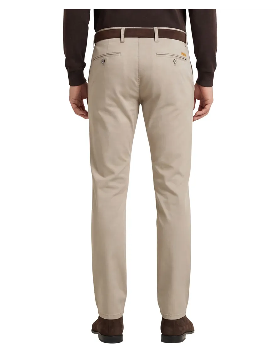 Gardeur katoenen broek beige