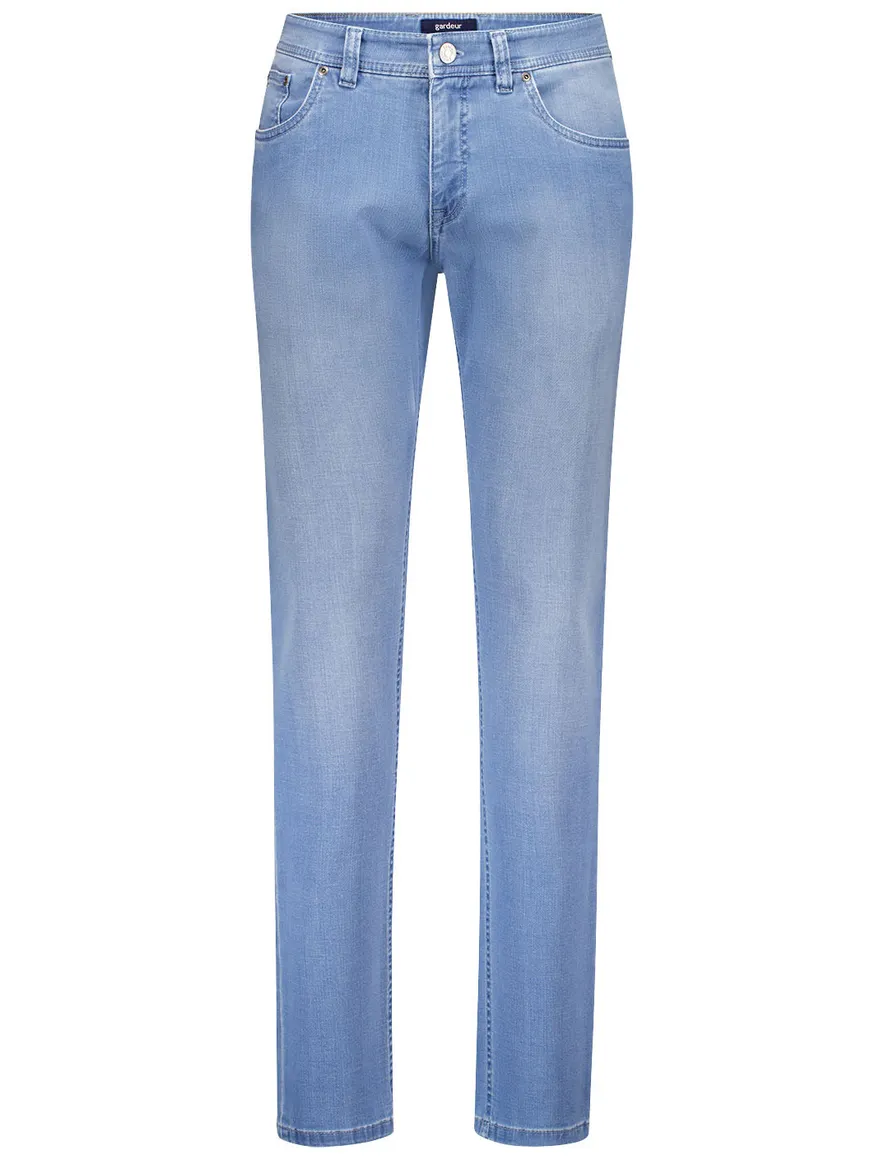 Gardeur Sandro jeans lichtblauw slim fit