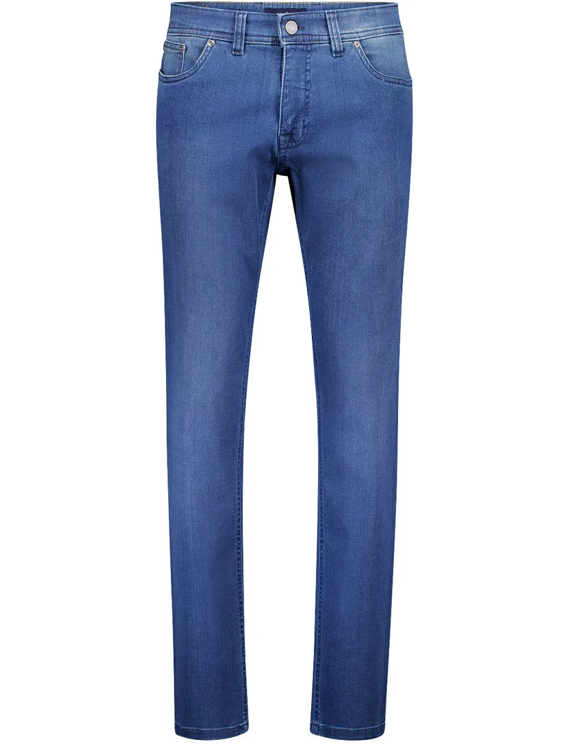jeans Gardeur Sandro blauw 5-pocket