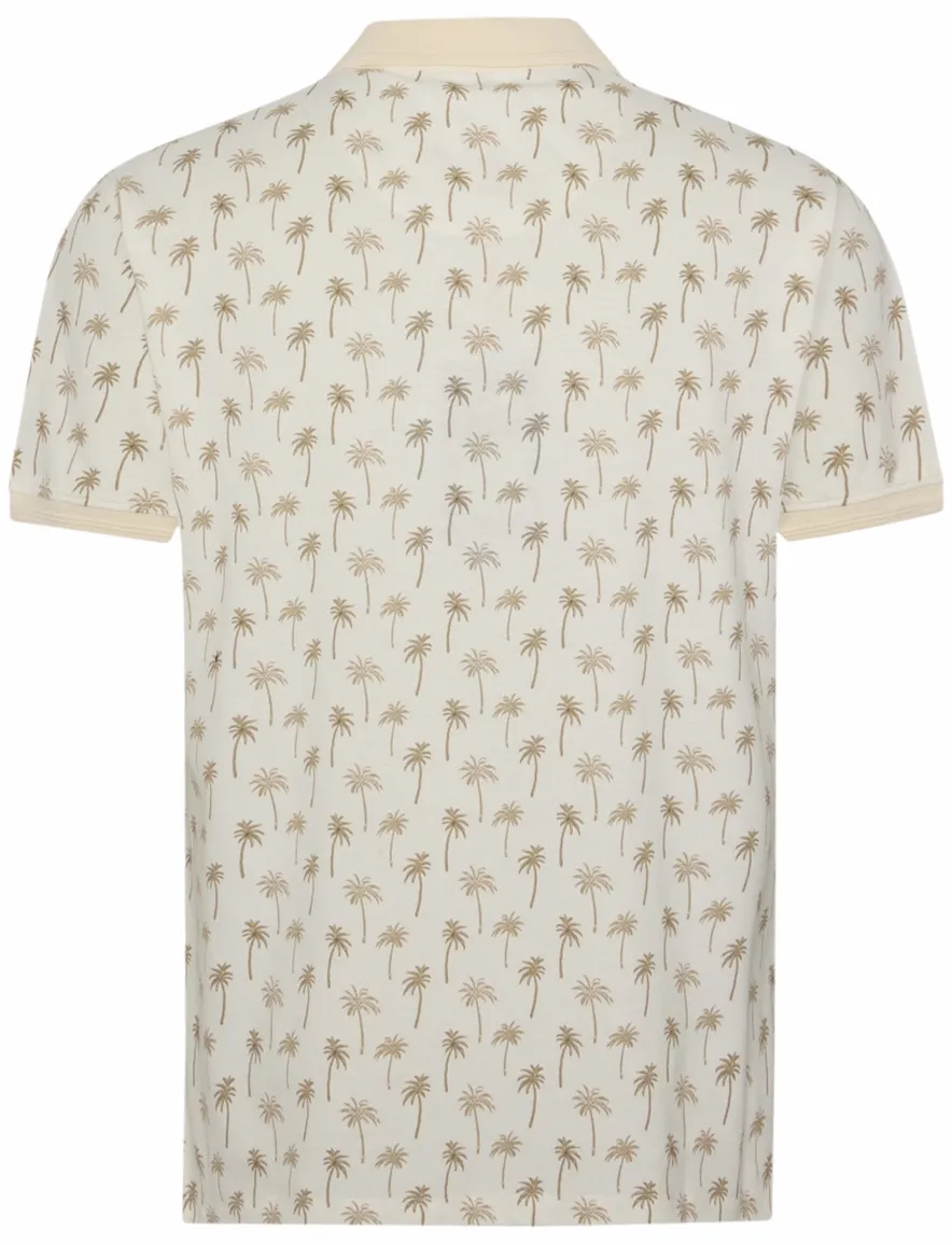 poloshirt korte mouw beige A Fish Named Fred