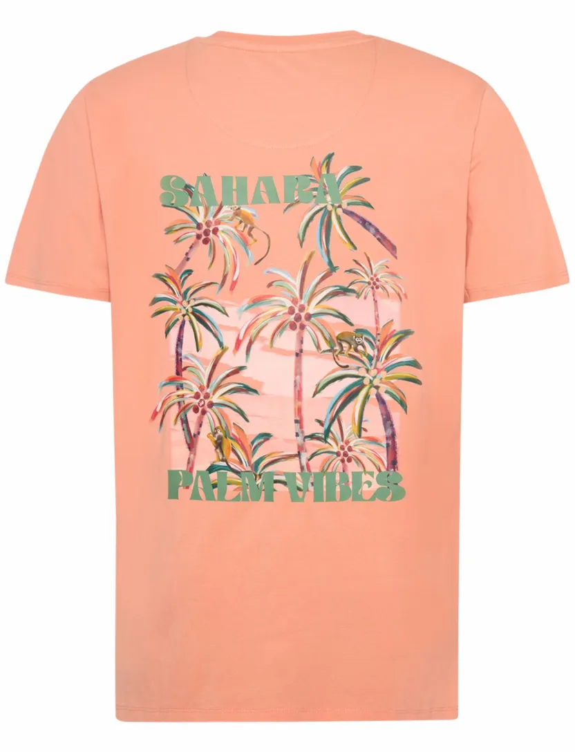 A Fish Named Fred T-shirt oranje effen