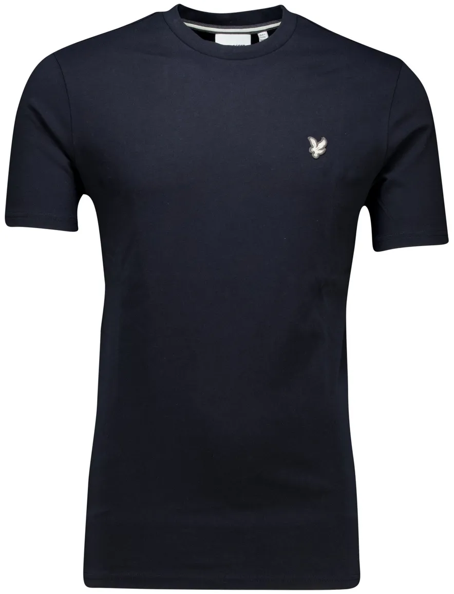 Lyle & Scott t-shirt ronde hals zwart