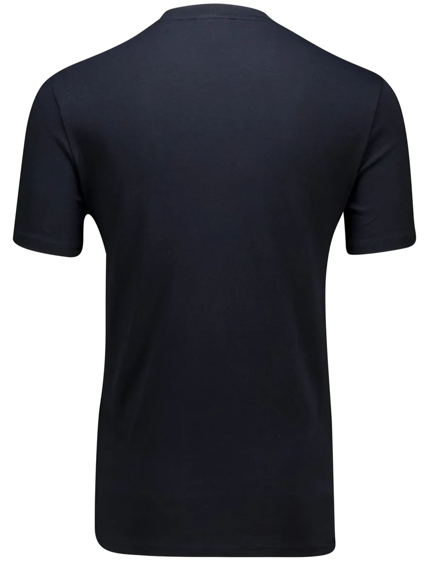 Lyle & Scott t-shirt ronde hals zwart