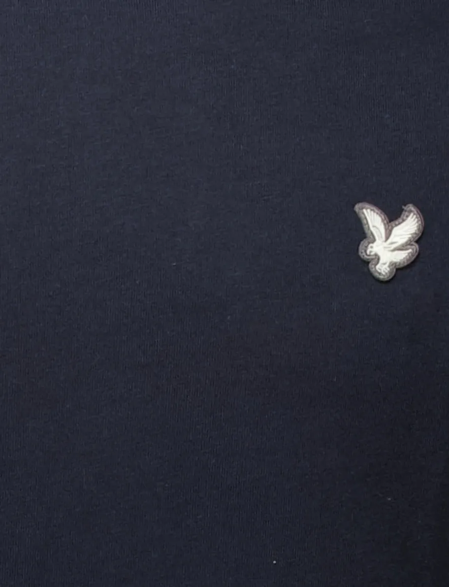 Lyle & Scott t-shirt ronde hals zwart