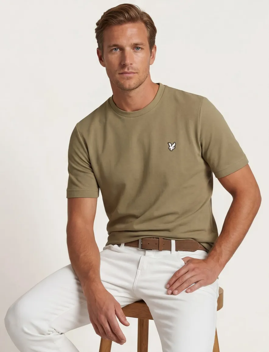 t-shirt camel Lyle & Scott