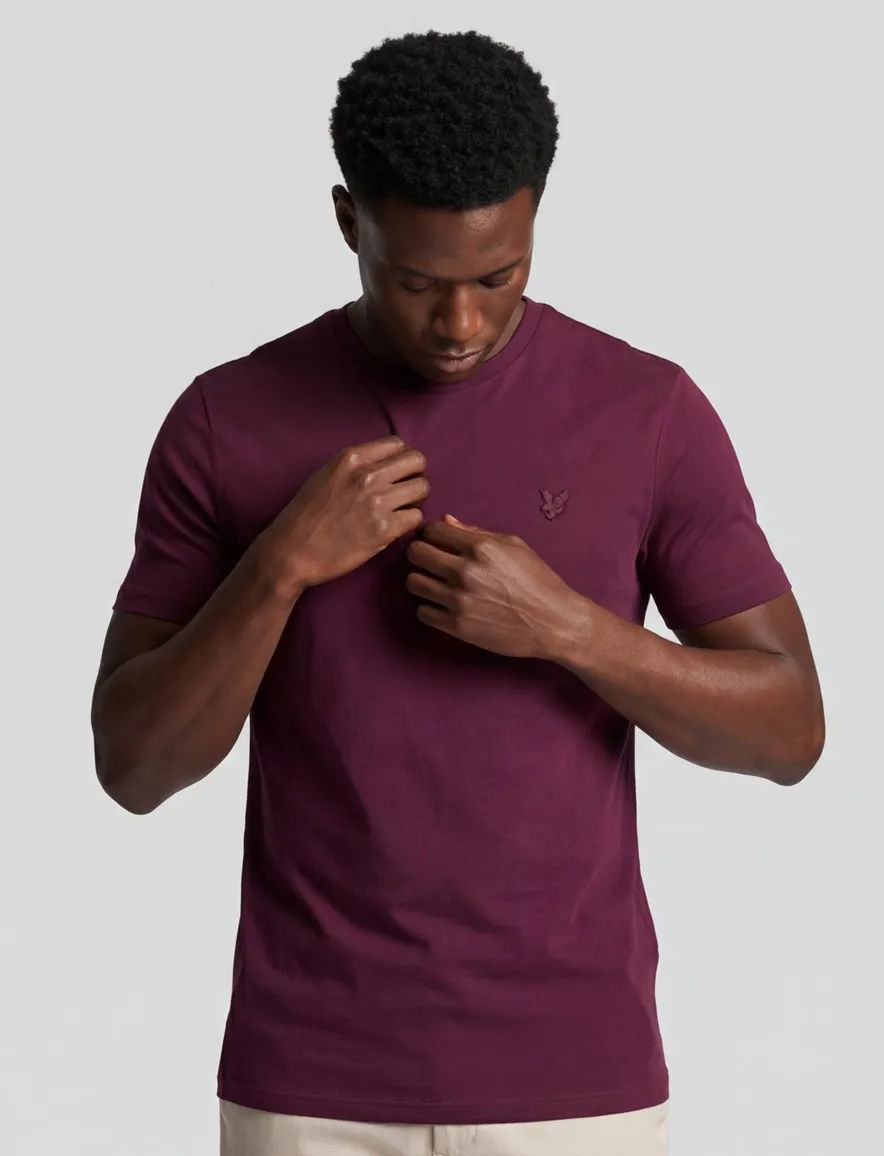 Lyle & Scott t-shirt rood