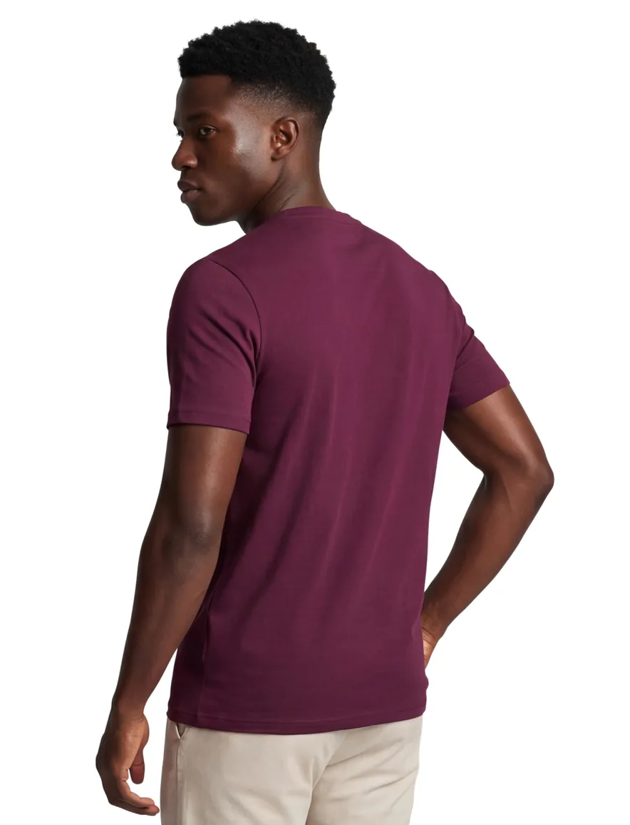 Lyle & Scott t-shirt rood