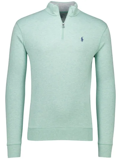 Polo Ralph Lauren Polo Ralph Lauren half zip trui groen gemêleerd