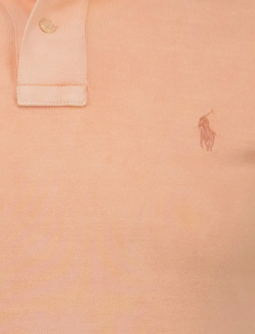 Polo Ralph Lauren polo oranje katoen 2-knoops