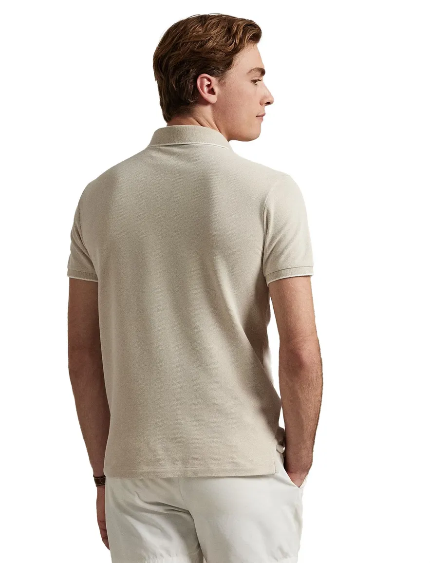 Polo Ralph Lauren polo beige effen normale fit