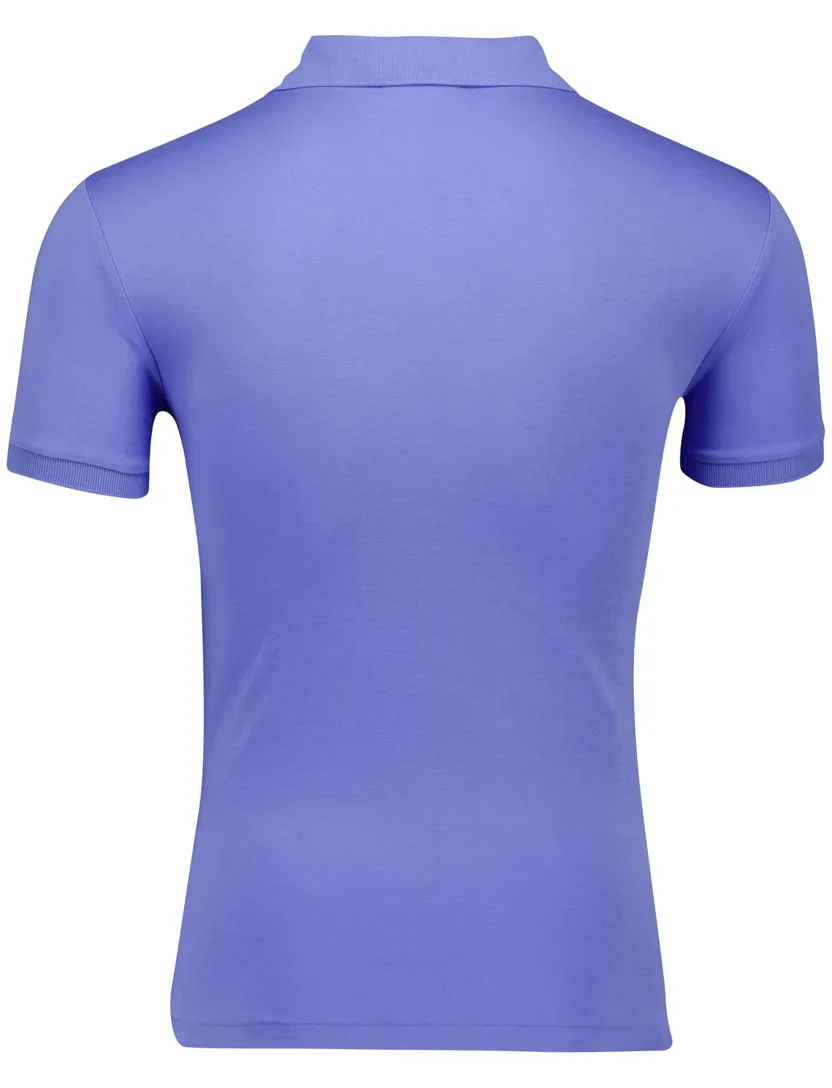 Polo Ralph Lauren polo blauw custom slim fit korte mouw