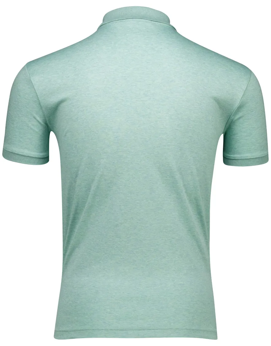 Polo Ralph Lauren polo groen Custom Slim Fit korte mouw