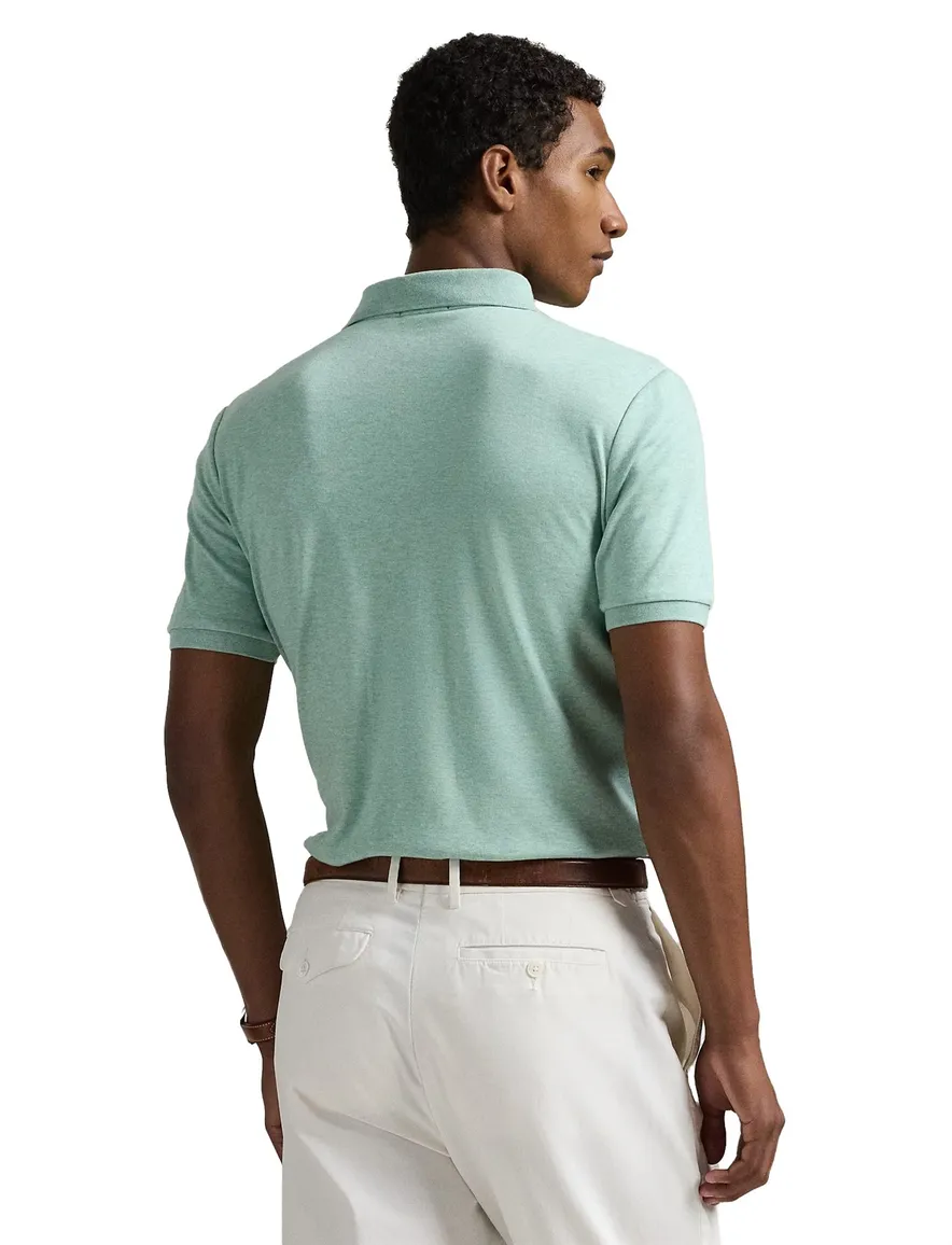 Polo Ralph Lauren polo groen Custom Slim Fit korte mouw