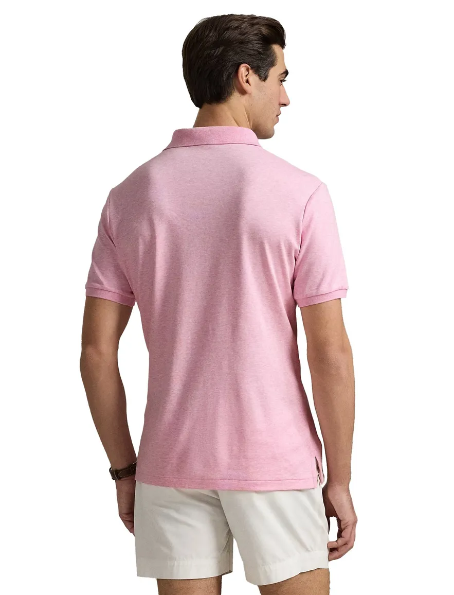 Polo Ralph Lauren Custom Slim Fit polo roze