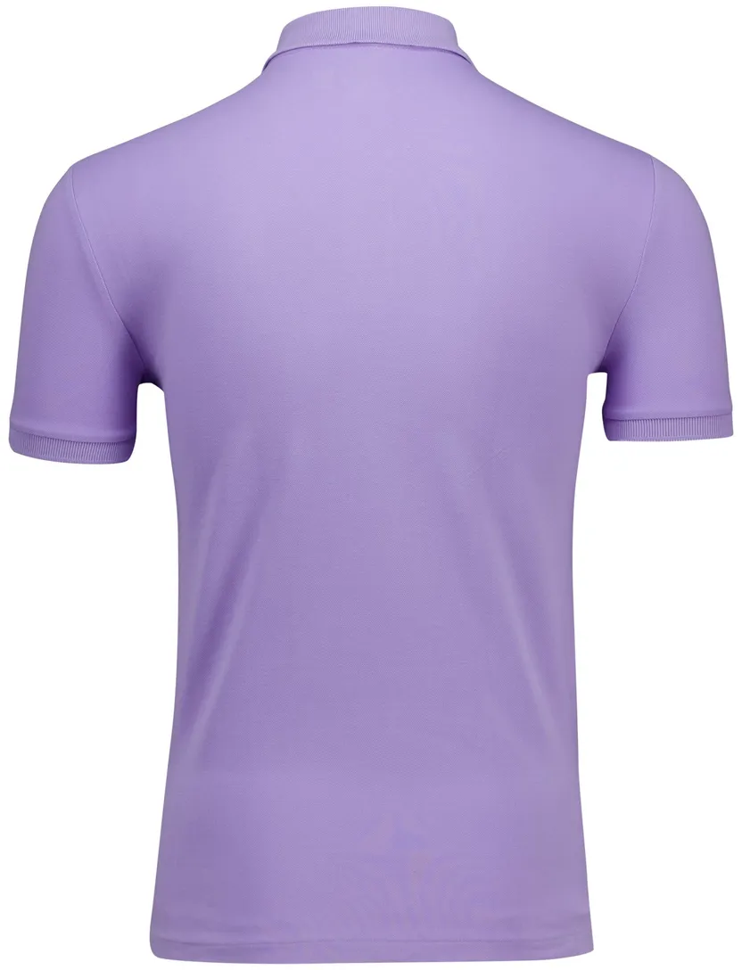 katoenen Polo Ralph Lauren polo paars normale fit