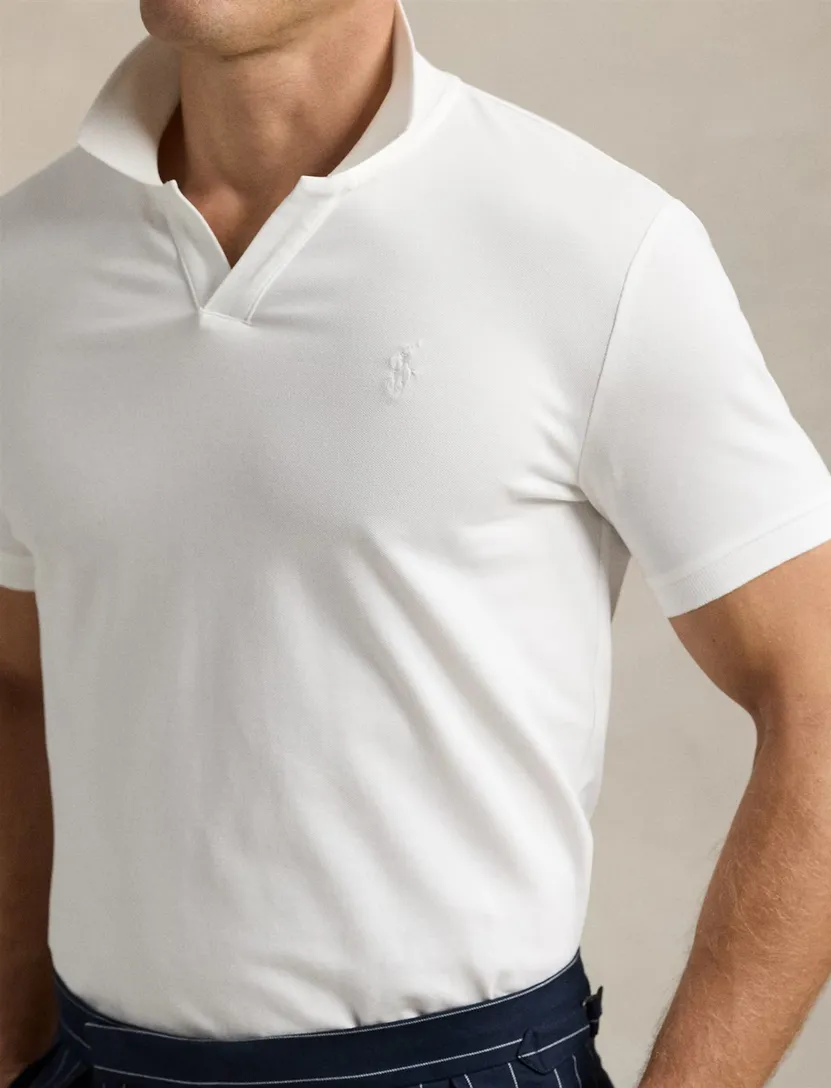 elegante witte Polo Ralph Lauren polo custom slim fit