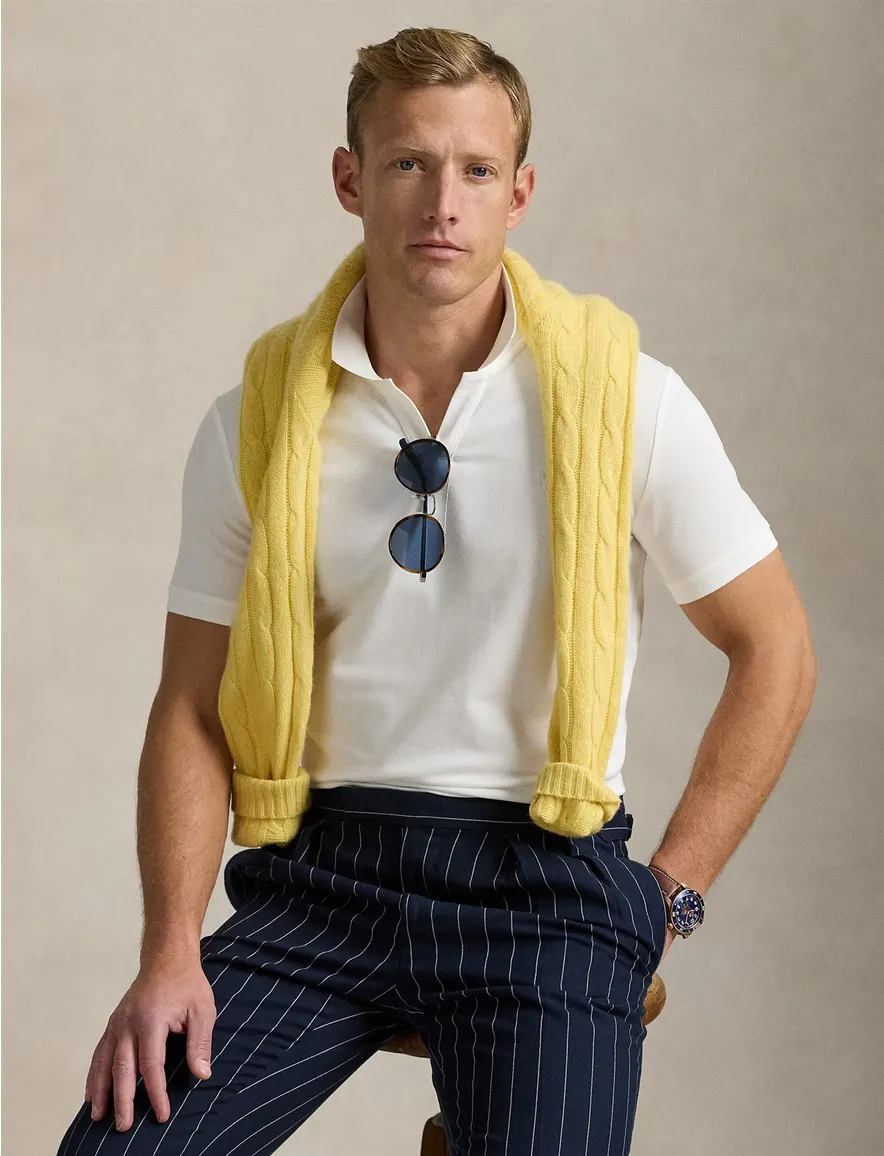 Polo Ralph Lauren polo custom slim fit wit