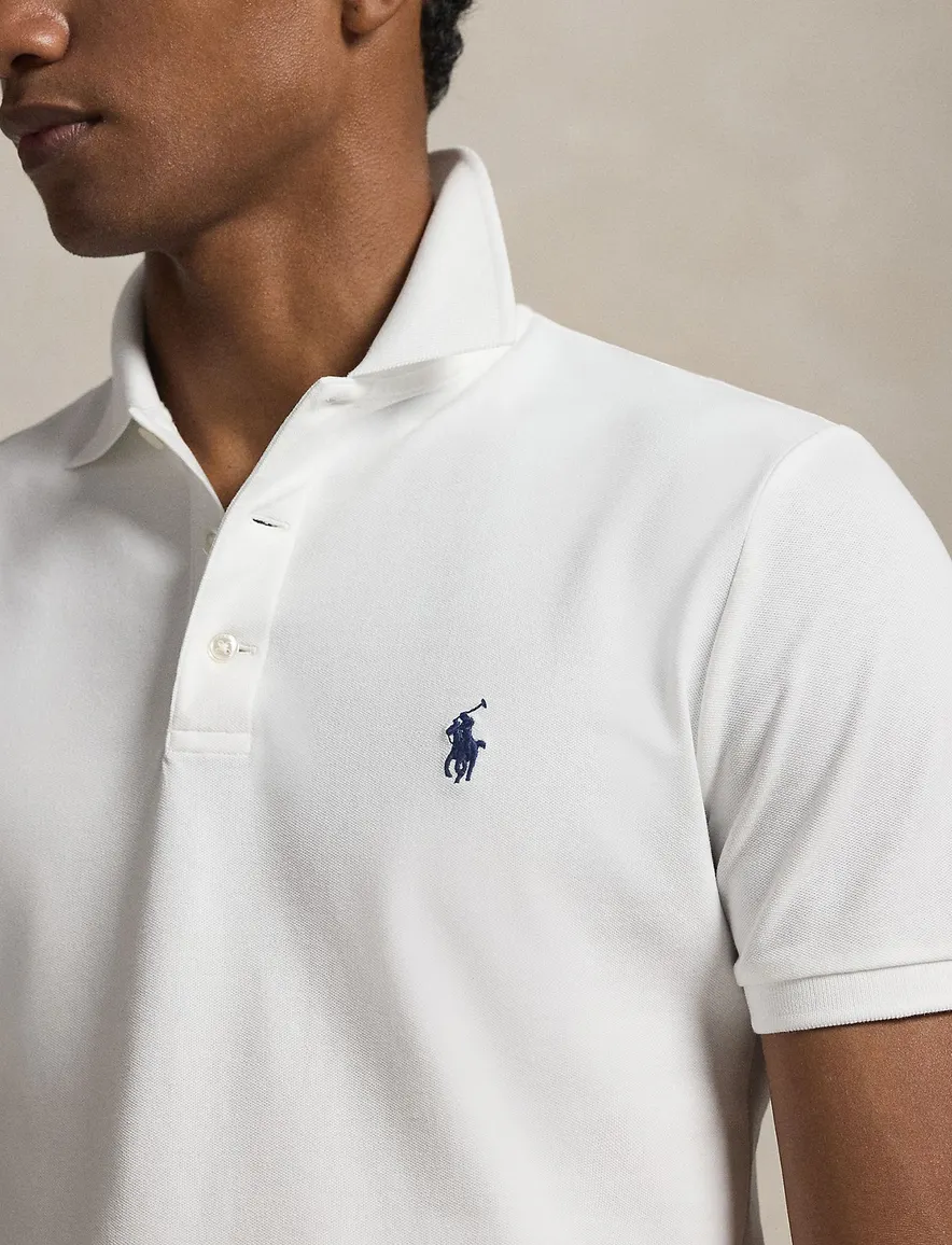 Polo Ralph Lauren polo custom slim fit wit