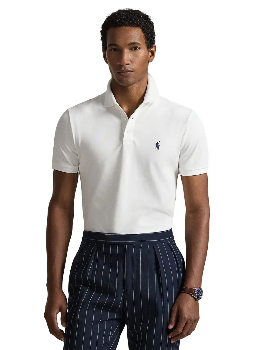 Polo Ralph Lauren polo custom slim fit wit
