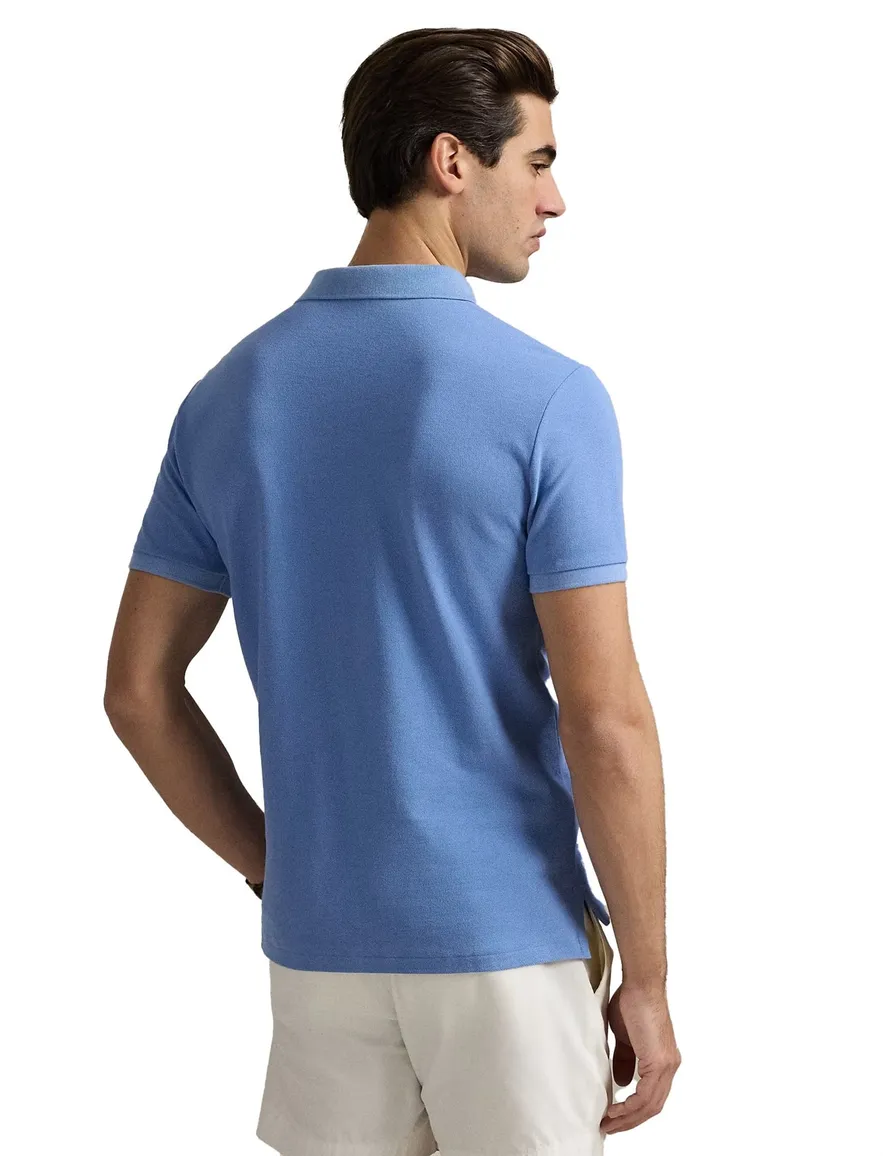 sportief Polo Ralph Lauren polo effen blauw