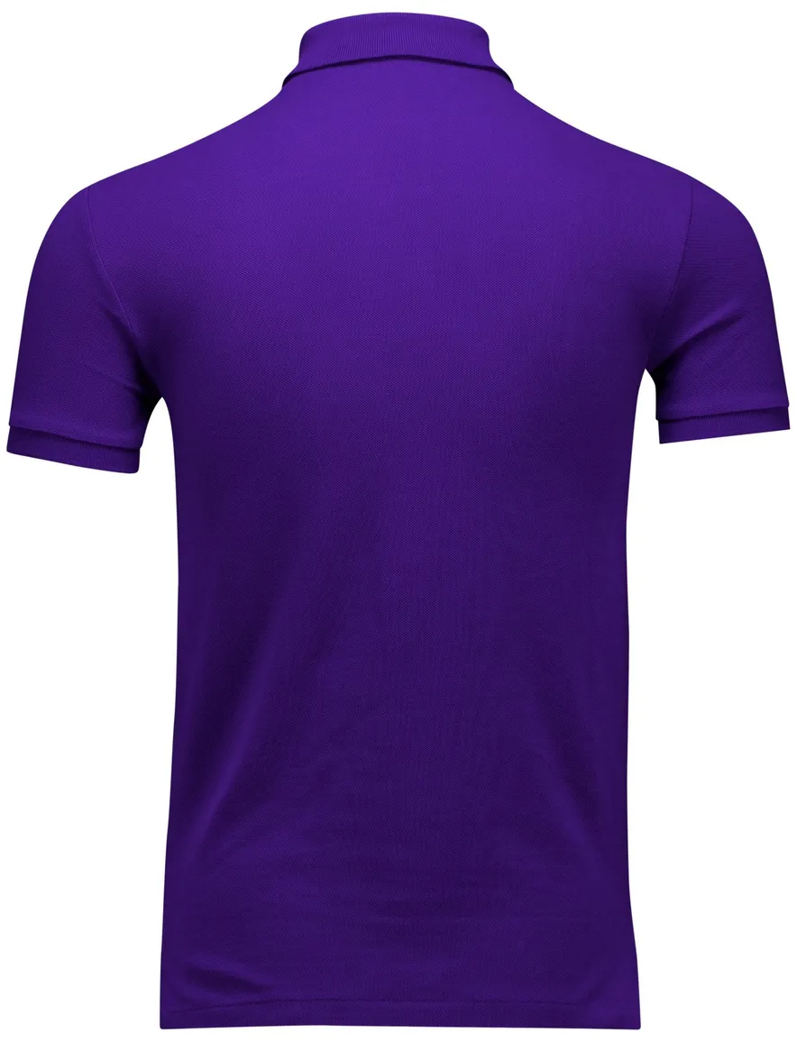 klassiek Poloshirt Polo Ralph Lauren Slim Fit paars