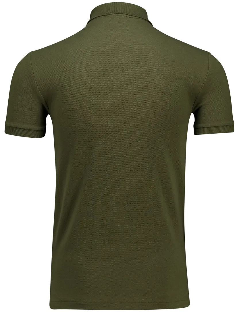 Polo Ralph Lauren polo groen pique effen