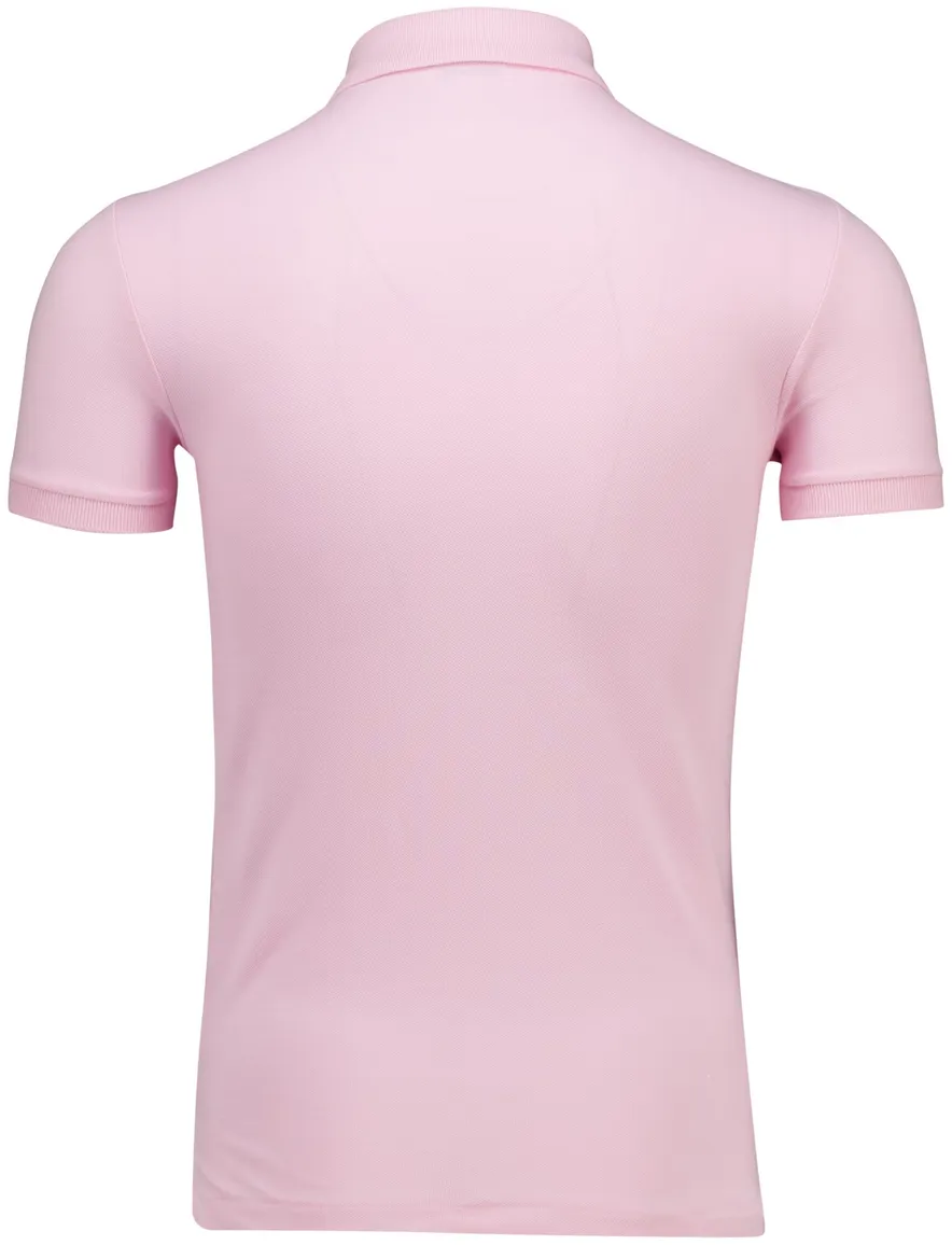 Polo Ralph Lauren polo roze katoen slim fit