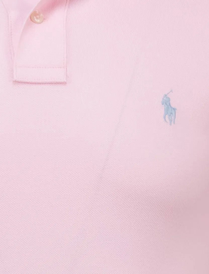 katoenen Polo Ralph Lauren polo roze normale fit