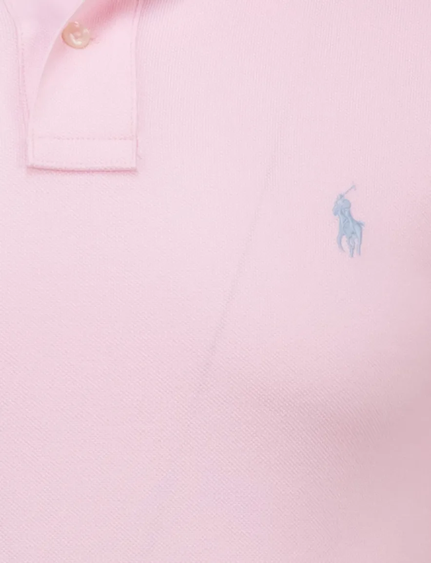 Polo Ralph Lauren polo roze katoen slim fit