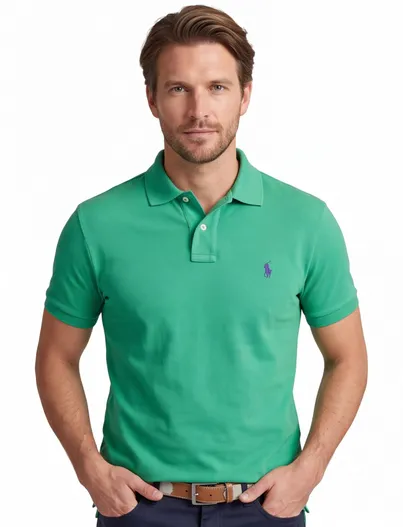 Polo Ralph Lauren Polo Ralph Lauren polo klassiek effen groen